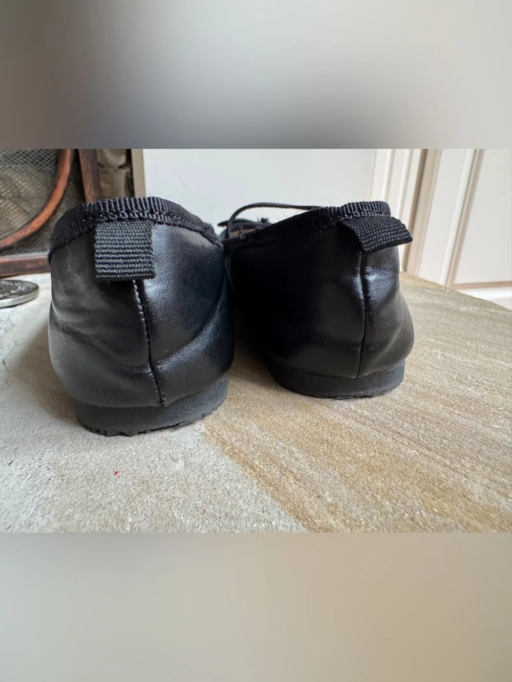 Cat and Jack Black Ballet Flats 10C